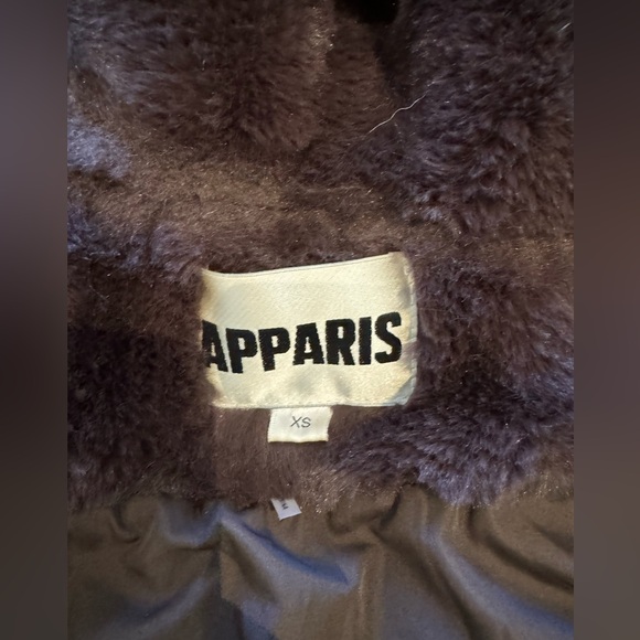 Apparis Goldy coat espresso colour XS - Picture 3 of 3